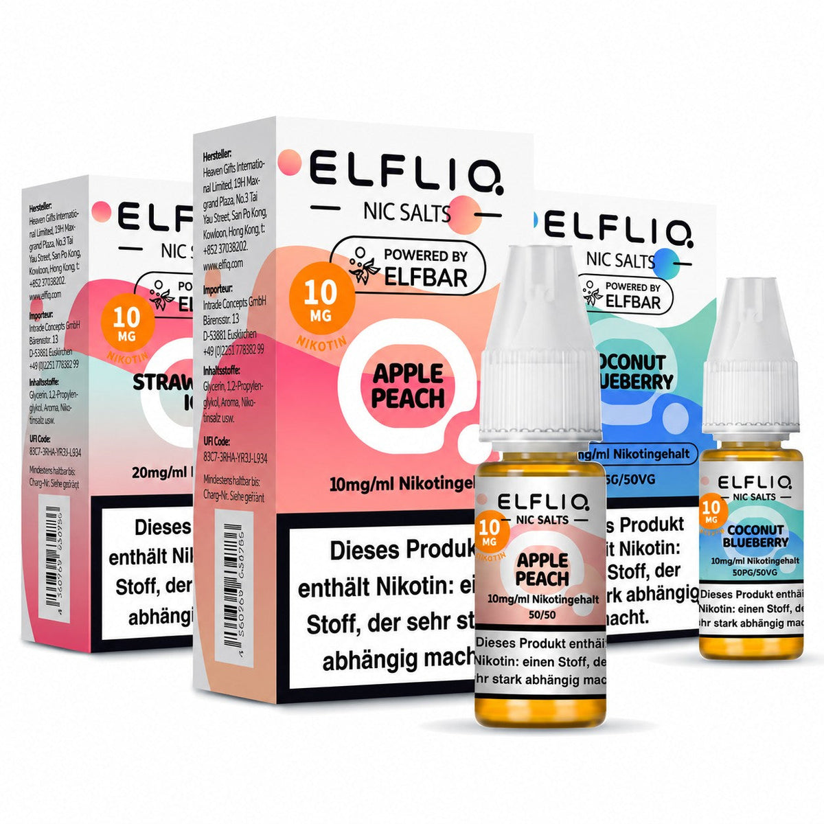 ELFLIQ by ELFBAR 10mg alle Sorten