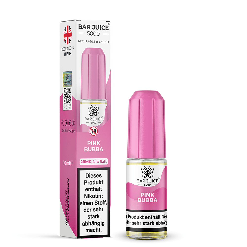 Bar Juice Nikotinsalz Pink Bubba Liquid
