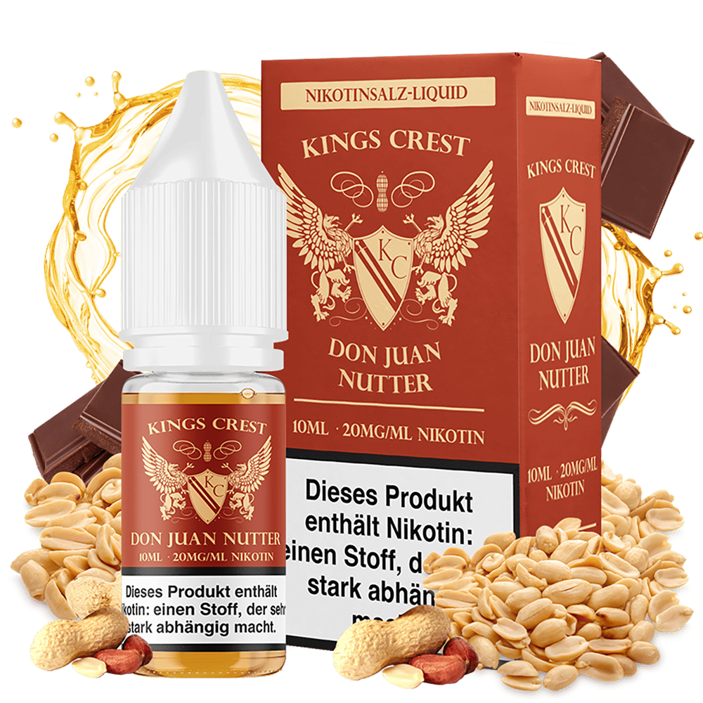 Kings Crest Nikotinsalz - Don Juan Nutter - 10ml Liquid