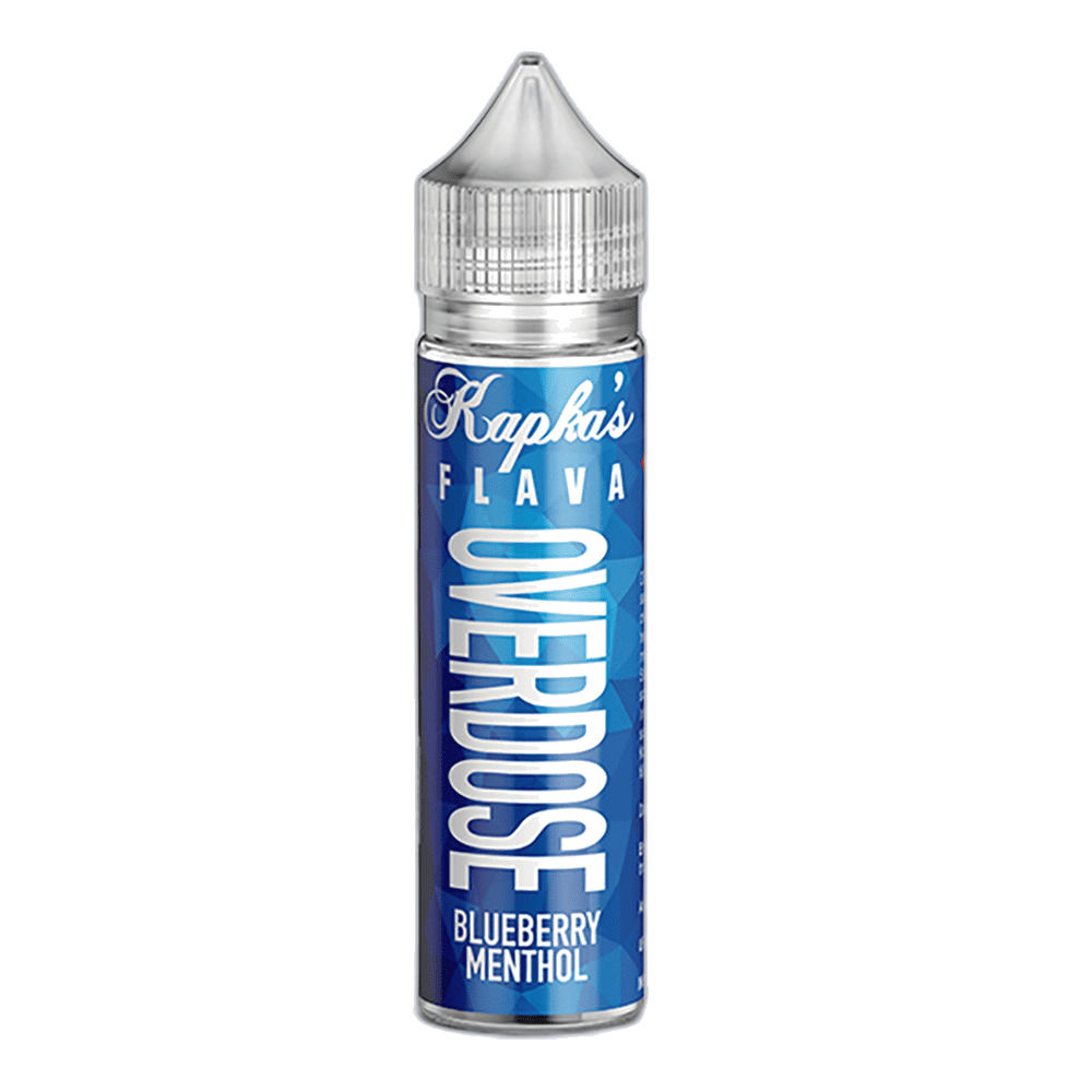 Kapka`s Aroma Longfill - Blueberry Menthol Overdose - 6ml Aroma in 60ml Flasche