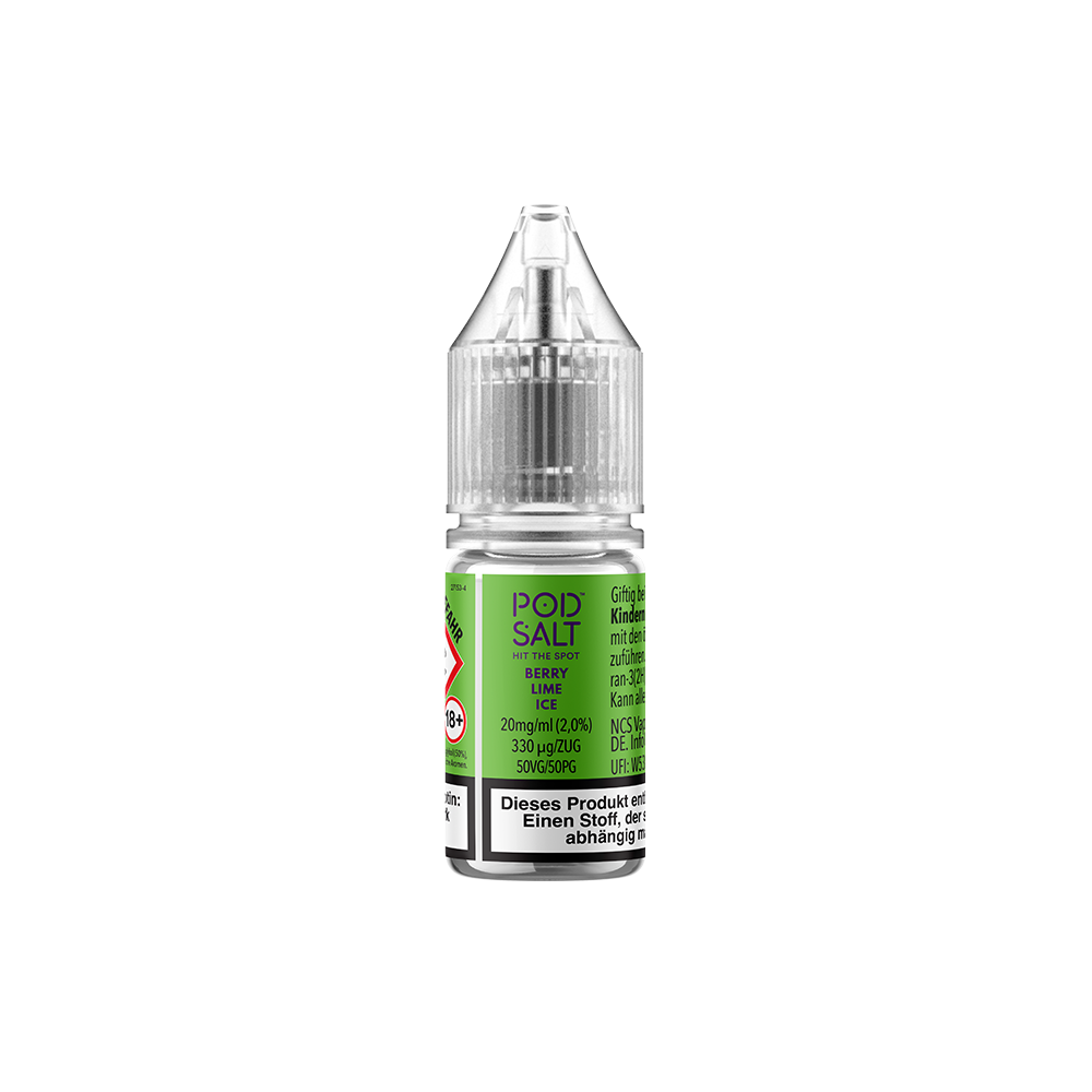 Pod Salt Xtra Nikotinsalz Berry Lime Ice Liquid