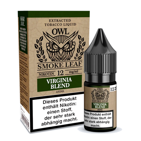 OWL Smoke Leaf Liquid - Virginia Blend Tobacco - 12mg