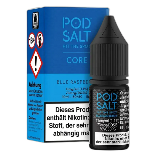 Liquid Blue Raspberry - Pod Salt Core Nikotinsalz