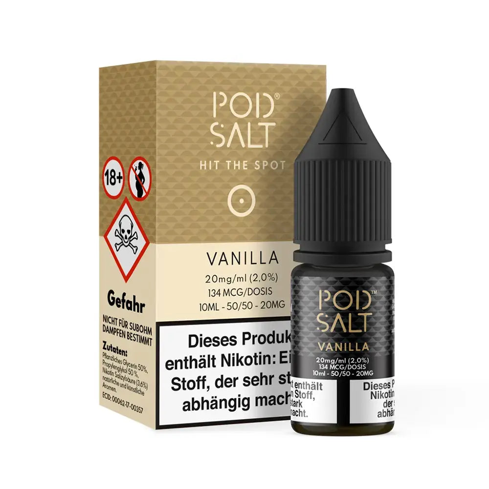 Liquid Vanilla - Pod Salt Core Nikotinsalz