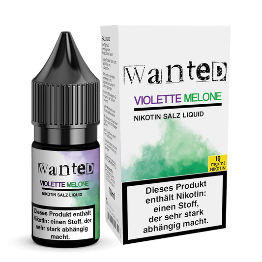 Wanted Overdosed Violette Melone Nikotinsalz-Liquid 10 ml