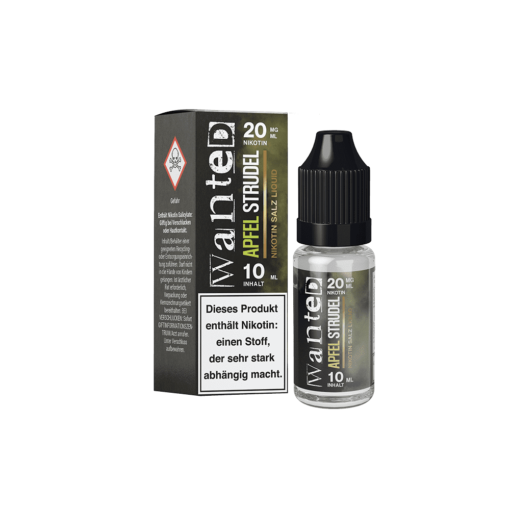 Liquid Apfelstrudel - Wanted Overdosed Nikotinsalz
