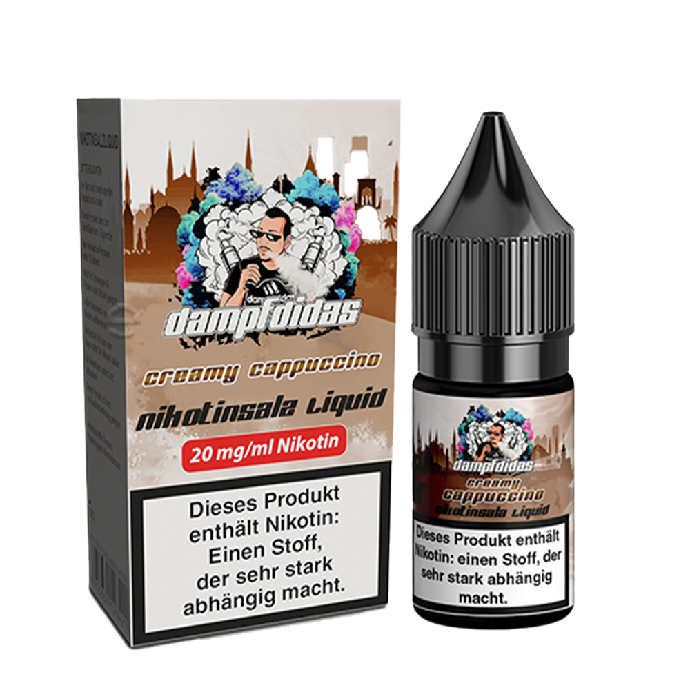 Liquid Creamy Cappuccino - Dampfdidas Nikotinsalz