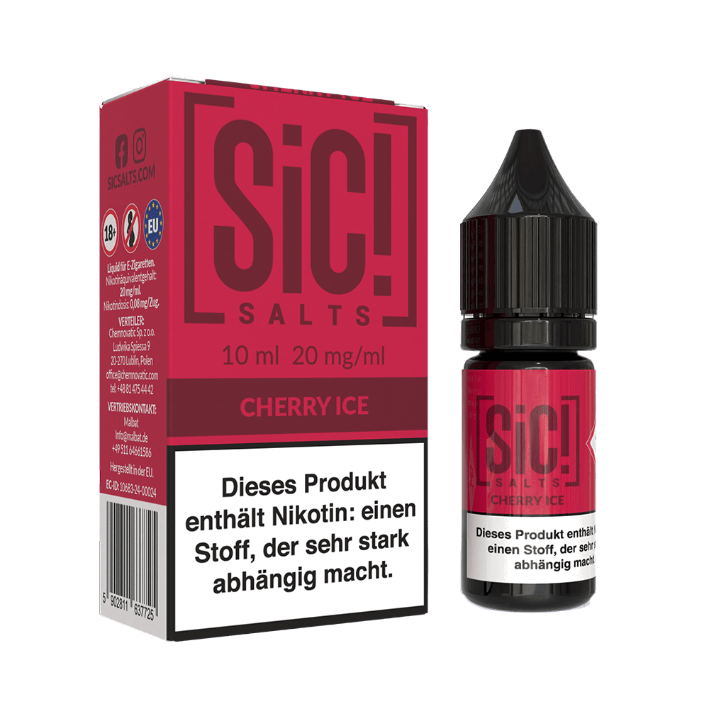 SIC Nikotinsalz Liquid - Cherry Ice - 20mg