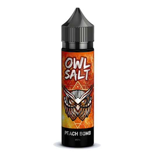 OWL Salt Aroma Longfill - Peach Bomb - 10ml in 60ml Flasche