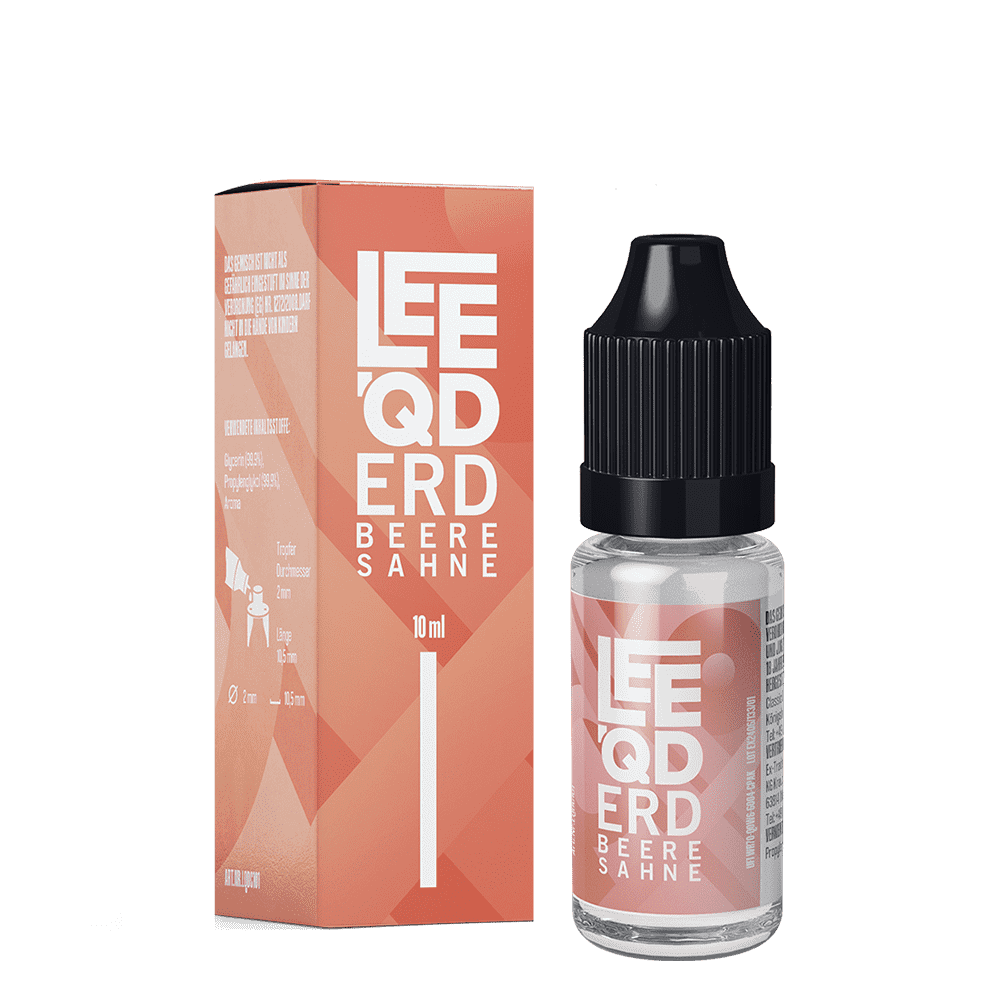 Liquid Erdbeere Sahne - LEEQD