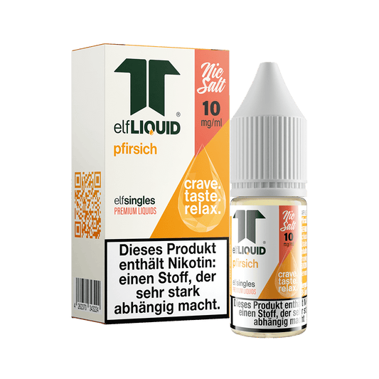 Elf-Liquid - Pfirsich - Nikotinsalz Liquid