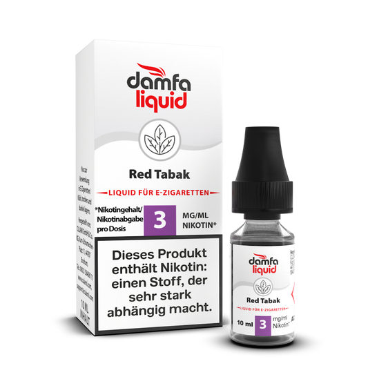 damfaliquid Red Tabak 10ml
