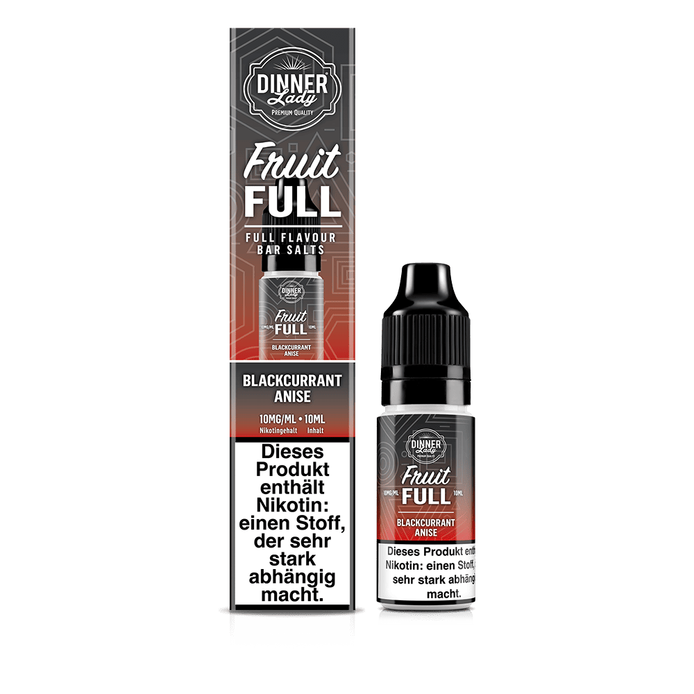 Liquid Blackcurrant Anise - Dinner Lady Fruit Full Nikotinsalz