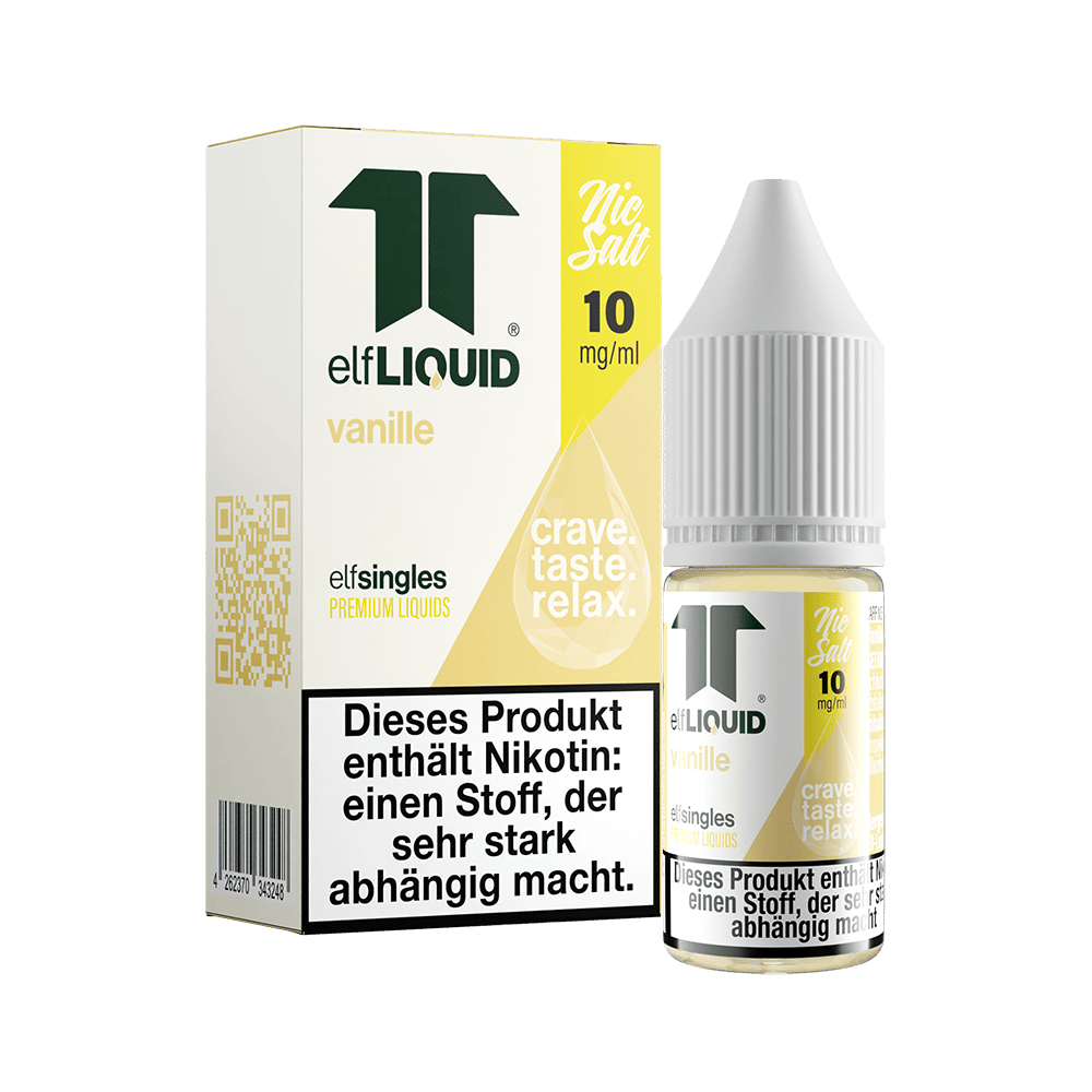 Elf-Liquid - Vanille - Nikotinsalz Liquid