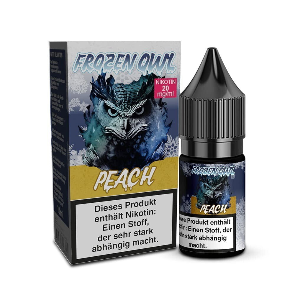 Liquid Peach - Frozen OWL Nikotinsalz
