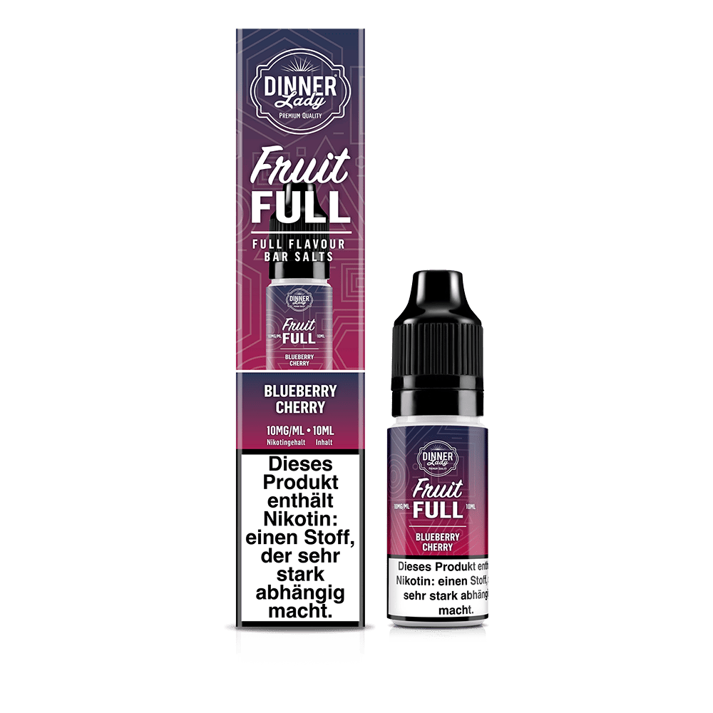 Liquid Blueberry Cherry - Dinner Lady Fruit Full Nikotinsalz